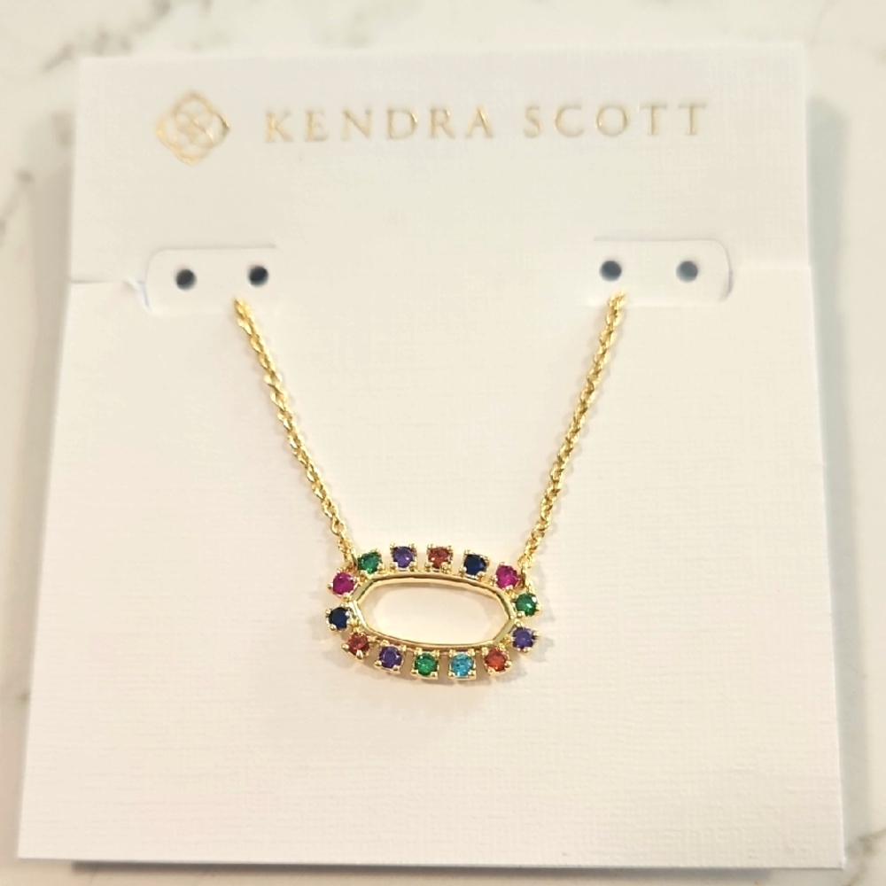 Kendra Scott ELISA OPEN FRAME necklace PRICE IS FIRM